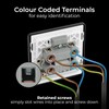 BG Electrical Cooker Control Switch Unit with LED Power Indicator,
