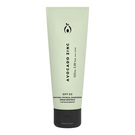 Avocado Zinc SPF50 Natural Physical Sunscreen, 100ml