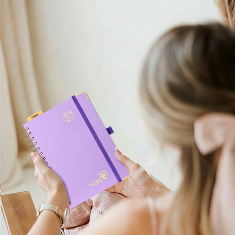 POPRUN 2026-2027 Academic Diary A5 Week to View (26.5x21.5 cm)