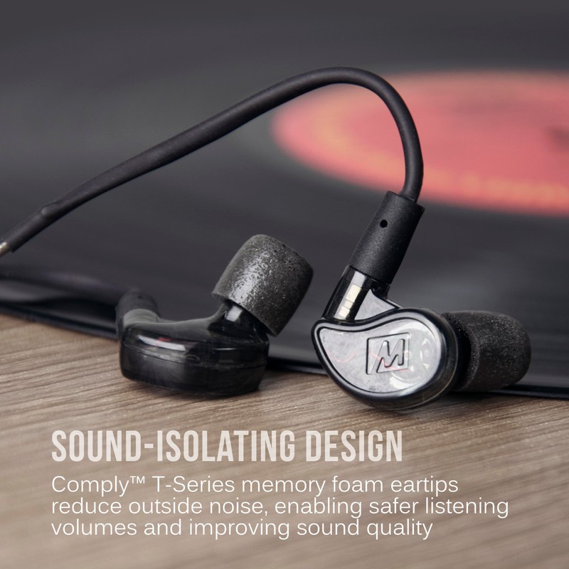 MEE audio - M6 PRO 2nd Generation Universal-Fit Noise-Isolating Musicians’