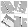 Biaungdo 10 Pack 3.5 Inch Butt Hinge, Stainless Steel Folding