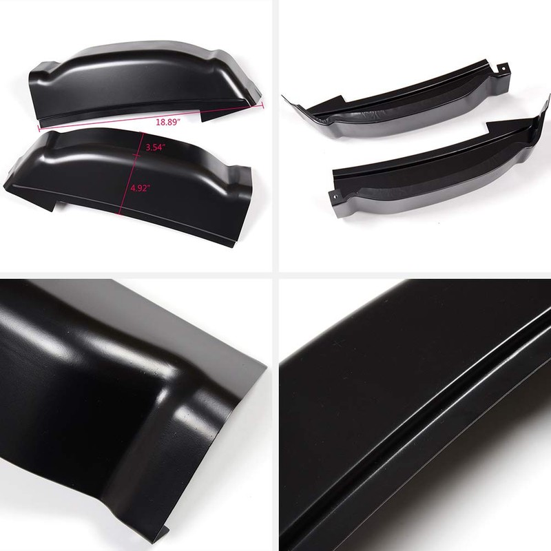 Left And Right One Pair Cab Corners Compatible For Silverado