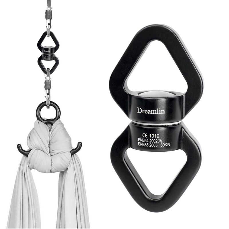 Aerial Trapeze Hardware Rotation for Yoga Straps Aerial Silks and