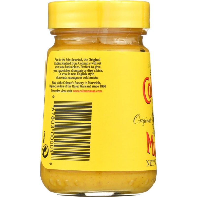 Colmans Original English Mustard (100g x 8)