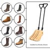 Unisex Pair of Professional Boot Stretcher Widener Shoe Stretcher,Wooden Cowboy