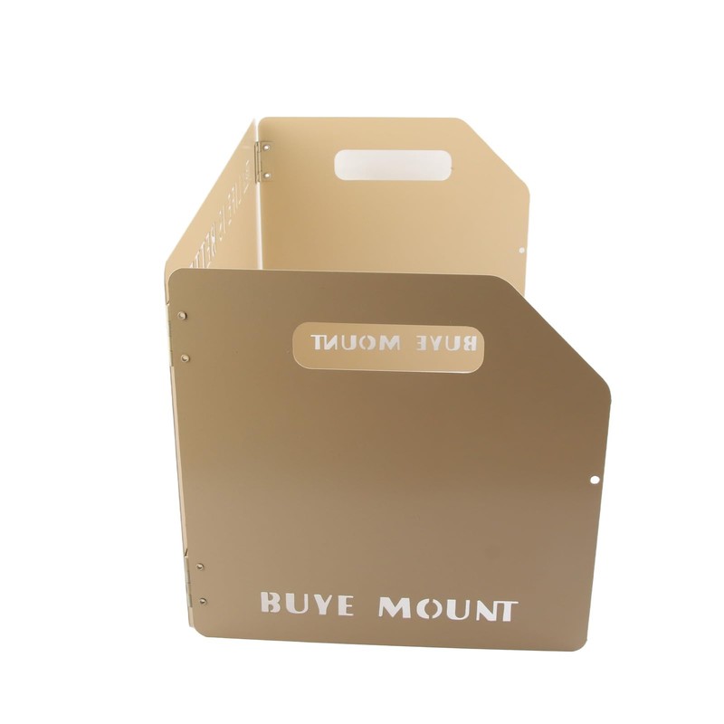 Camping Stove Windscreen, Metal Folding Design Practical Multifunctinal Camping Stove