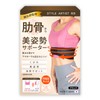 【鍼灸整体師監修】肋骨 くびれ 姿勢 サポーター 薄くて軽い apprecia あばら 調節ベルト 背骨ボーン STYLE