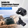 Intake Air Temperature Sensor with MAP Sensor Spacer (Black) Fit