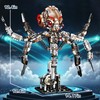 honchoes Mechanical Octopus Building Set, Sea Animal Collection with Light