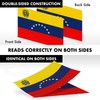 Flag Pole 6Ft Silver & Venezuela Venezuelan Flag 3x5FT Double