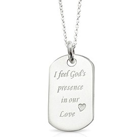 Confirmation Gifts God s Presence Silver Pendant Contemporary Christian Gift