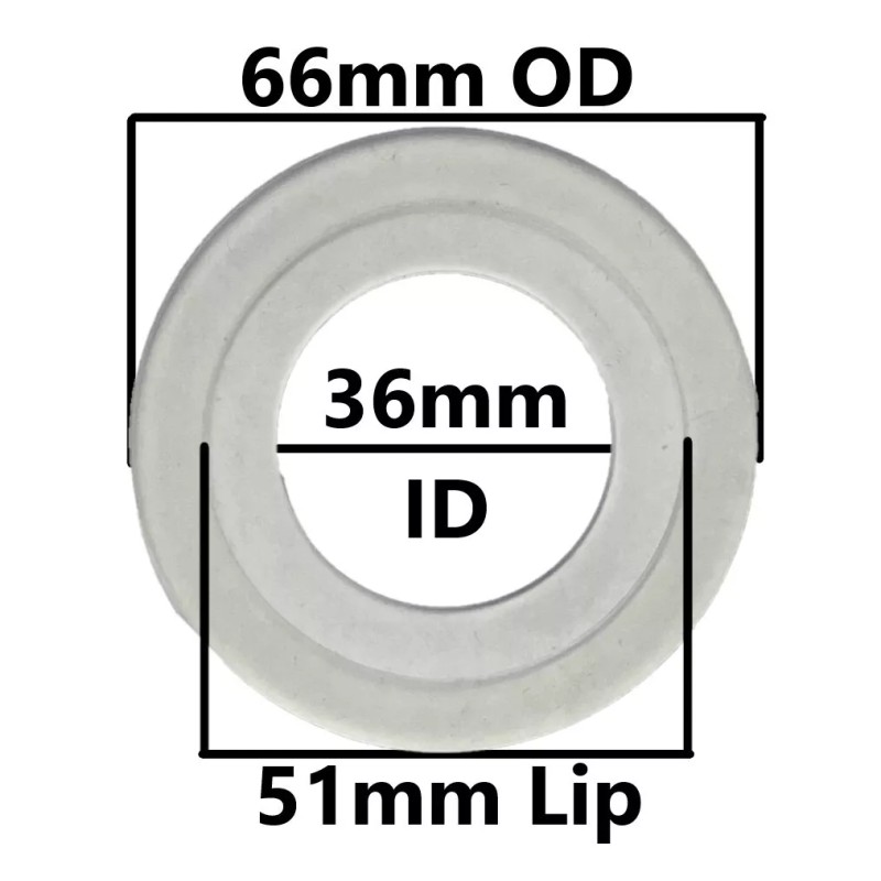 NUFLUSH Kohler 1131496 Silicone Flush Valve Seal 2 & 5/8