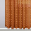 KOUFALL Burnt Orange Curtains 84 Inch Length for Living Room,Bohemian