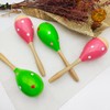 4 pcs Maracas, DaKuan 2 Styles Maracas Hand Percussion Instruments,
