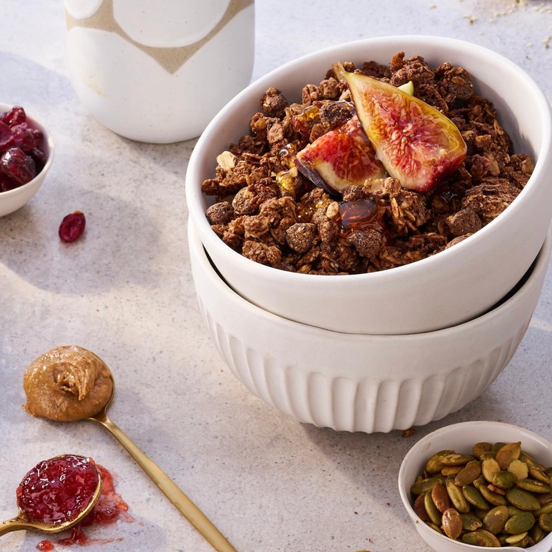 Jessica’s Chocolate Hazelnut Granola - Handmade, Non-GMO, Gluten-Free, Whole Grain,