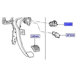 GenuineGENUINE LAND ROVER STOP LAMP SWITCH LR2 RANGE ROVER EVOQUE OEM NEW LR032956