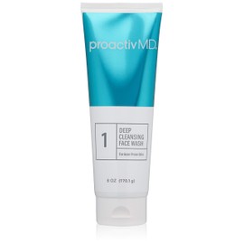 Proactiv MD Exfoliating Face Wash, Gentle and Hydrating Facial Cleanser and Acne Treatment for Sensitive Skin, 6 Oz Clear Unscented