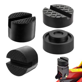 VBRHFRIF 3Pcs Jack Rubber Pads, Car Jack, Trolley Jack And Axle Stand Kit, Trolley Jack Rubber Pads