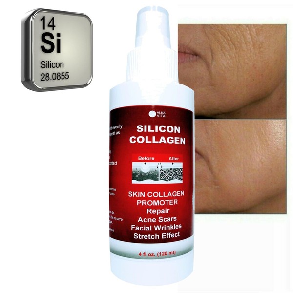 Facial Wrinkle Skin Stretcher Silicon & Collagen Spray Tensor Effect By ALKAVITA