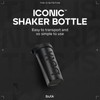 Bulk Iconic Shaker Bottle, with Wire Mixing Ball, Jet Black,