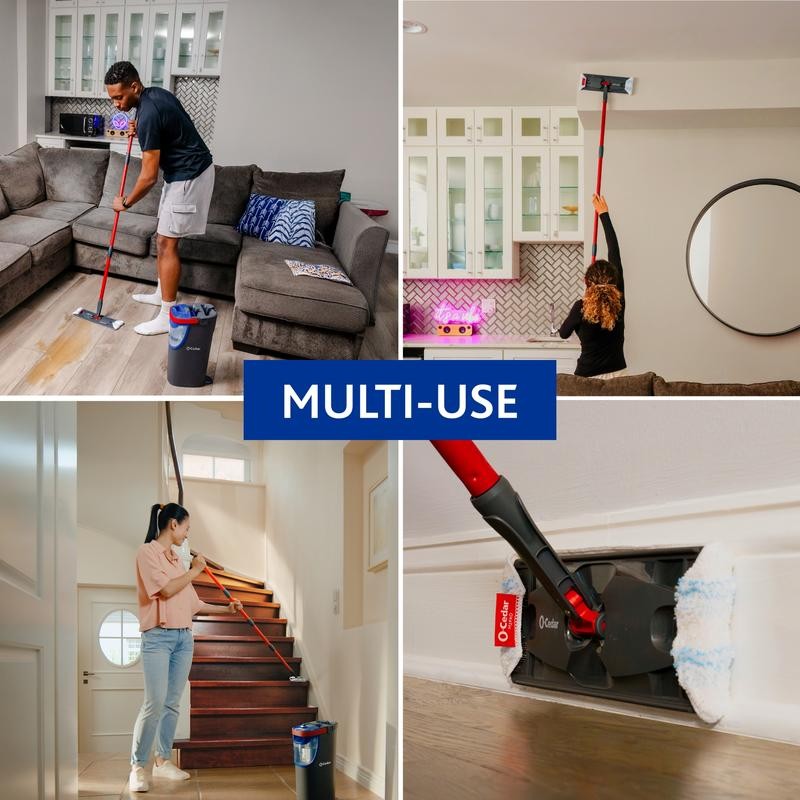 O-Cedar H2prO Flat Mop System - Type: H2pr0 System +