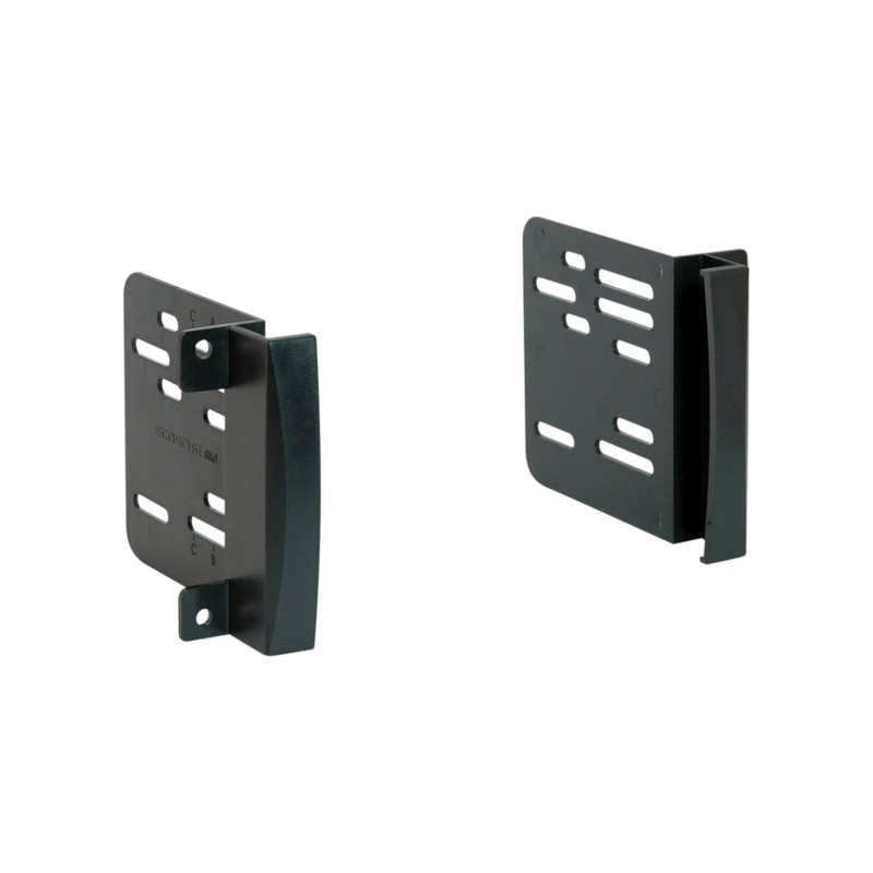 Scosche CR1291B Double DIN Radio Install Dash Kit Compatible with