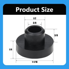 6PCS 33/64in Fuel Tank Grommet Bushing, Rubber Fuel Tank Bushing Fuel Tank Bushing Grommet 735‑0149 935‑0149 125‑336 for Toro 46‑6560 104047 Lawn Mower