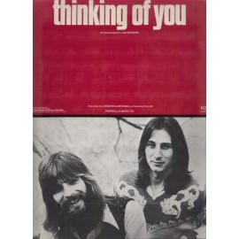 LOGGINS & MESSINA "THINKING OF YOU" PIANO/VOCAL/GU