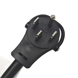 Parkworld 65191 4-Prong RV V Splitter Cord, NEMA 14-50P to 6-30R and 6-20R (T-Blade Also for 6-15R) 1.5FT