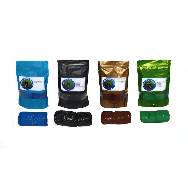 trash smell buster | Odor Eliminating Trash Can Cover for