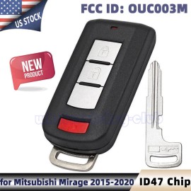 Unbranded FOR 2015 - 2020 MITSUBISHI MIRAGE SMART KEY REMOTE FOB -OUC003M- 315MHZ UNLOCKED