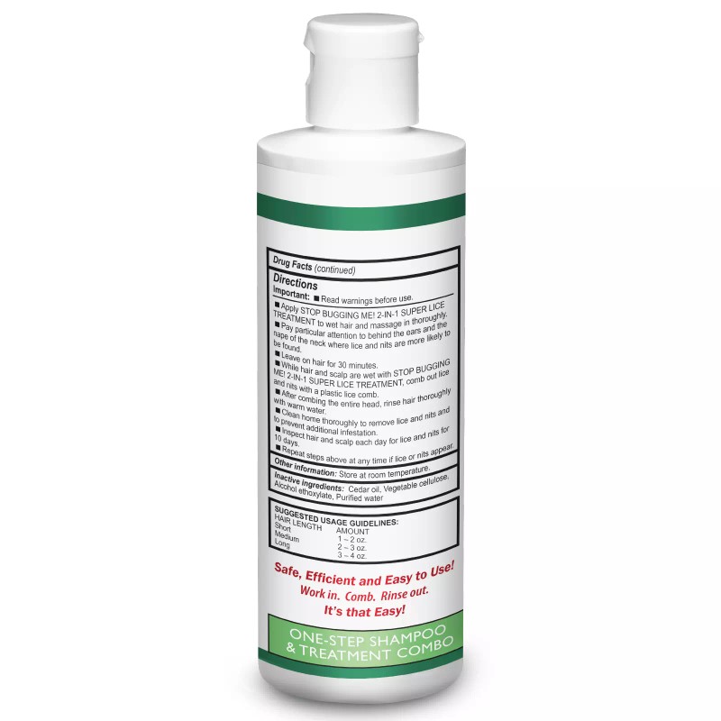 EcoClear Products Stop Bugging Me!® Super Lice Shampoo