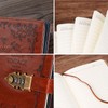NectaRoy Lockable Diary Lock Journal, PU Leather Cover Writing Notebook