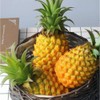 Yarrkc 12" Large Artificial Pineapple Fruit Ornament, Fake Pineapple Display