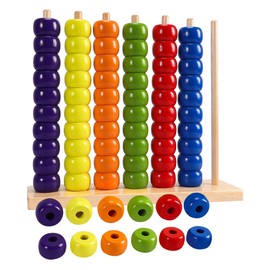 Gothink Color Matching Challenge Game – A Fast-Paced Color Matching Puzzle Stack Games for Fun Parties and Family Game Night. Includes Stack Racks and 60 Rings, 1-2 Players