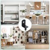 sourcing map 30Pcs Shelf Support Pegs, 5mm L-Shaped Bracket with