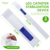 Catheter Leg Strap Holder for Men,4-Pack Catheter Stabilization Device,Catheter Supplies