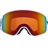 Black Crevice Unisex - Schladming Adult Ski Goggles White, Size