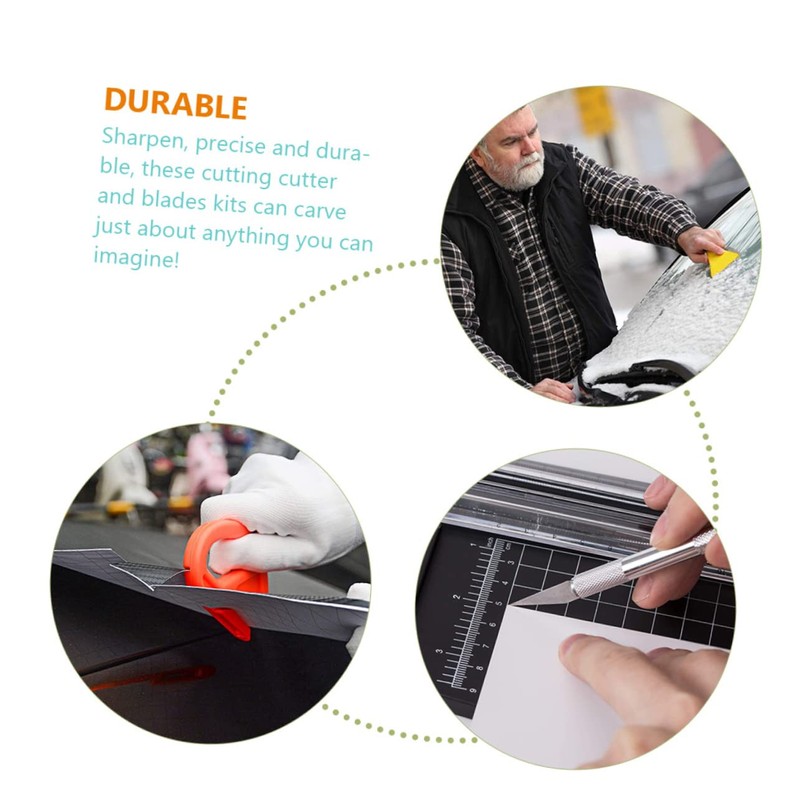 Ciieeo 1Set Car Vinyl Wrap Tool Kit Window Tint Installation