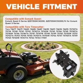 doietc 138-2514 Brake Box Assembly Brake Control Module ASM Compatible with Toro Lawn Mower Toro Lawn Tractor，Fit for Exmark Quest E-Series Fit for Exmark Quest S-Series