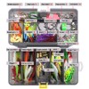Leeko Fishing Lure, Spinner Fishing Set, Artificial Lure, Blinker, Rubber
