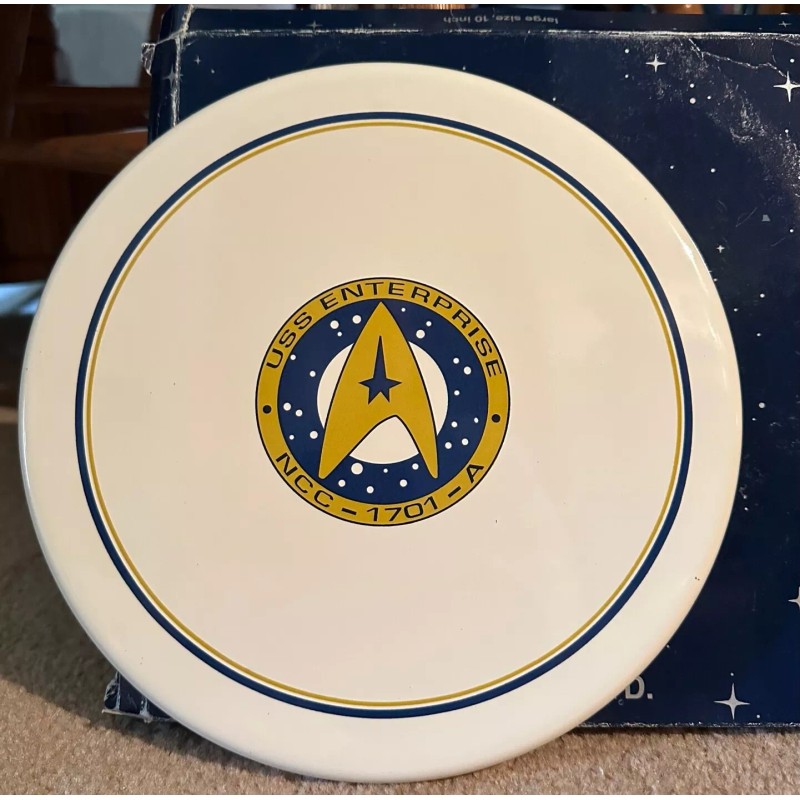 Reston Lloyd / Pfaltzgraff Star Trek Wall Clock Made from
