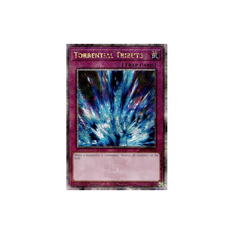 Torrential Tribute - MP24-EN010 - Quarter Century Secret Rare -