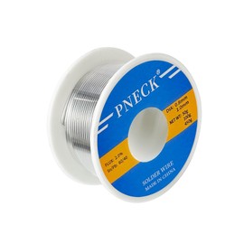 PNECK 60/40 Tin Lead Rosin Core Solder Wire For Electrical Soldering 0.039 inch (1.0mm,50g)