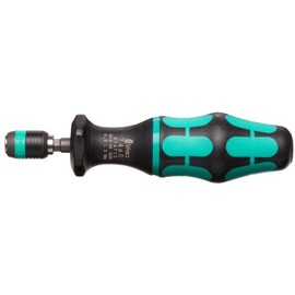 Wera Kraftform 7400 Series Destornillador de torsión hexagonal, rango de torsión ajustable, Hexágono, Plateado, 0.3-1.2 Nm Pre-Set Adjustable Torque Range