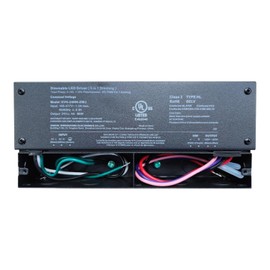 96W Dimmable LED Driver 24V, Triac Led Light Transformer Power Supply, Dimmable Transformer Compatible with lutron and leviton Dimmers, TRIAC/Phase/0-10V /1-10V/Potentiometer/10V PWM UL Listed