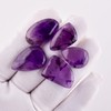 Natural Amethyst Stone, Natural Gemstones and Crystals Cabochon Lot, DIY