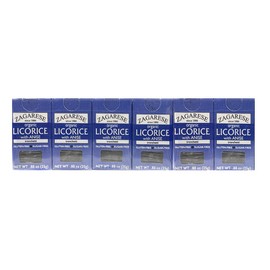 Zagarese Organic Licorice Extract with Anise, 0.88 ounce, Set of 6 items