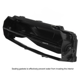 Acouto UTV Windshield Vent Kit Good Sealing Wind Shield Parts with Defogging Vents for Hard Coated Polycarbonate Glass