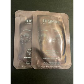 111Skin Rose Gold Illuminating Eye Mask 2 Masks 6 ml .2 fl oz each NEW